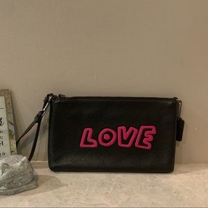 Coach Keith Haring Wristlet/Shoulder bag